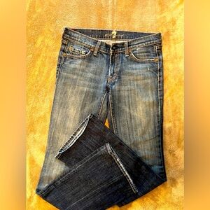 7 FOR ALL MANKIND LOWRISE BOOTCUT JEANS